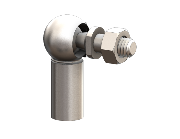 Bönnekamp Ball Joints (angle) - CS 10 M6x1 stainless steel (316) (left)
