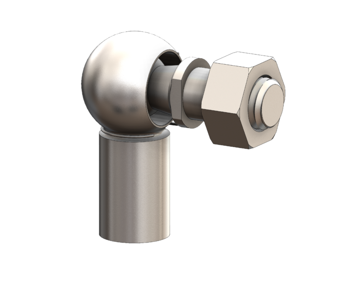 CS 16 M12x1,75 RVS A4 (316) (links)