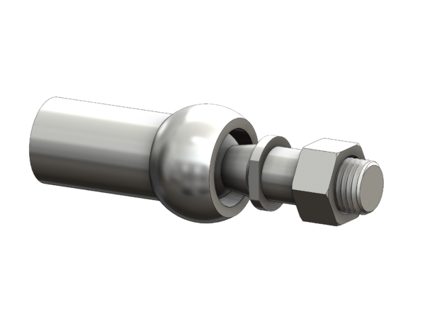 Bönnekamp Ball Joints (axial) - A-C 19 M14x1,5 (MF) zinc plated