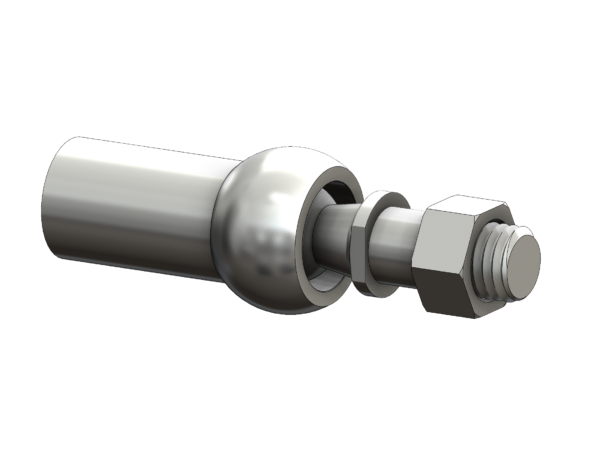 Bönnekamp Ball Joints (axial) - A-C 19 M14x2 zinc plated