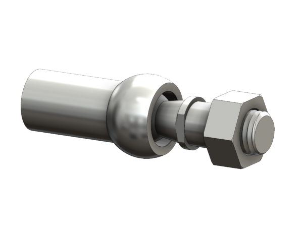 Bönnekamp Ball Joints (axial) - A-C 19 M16x2 zinc plated