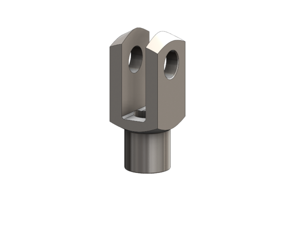 Bönnekamp Clevis - G12 x 24 M12x1,25 (MF) stainless steel (316)