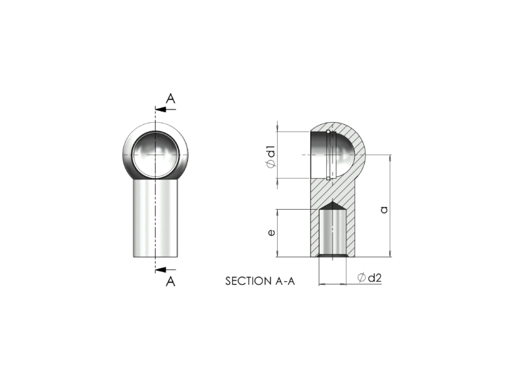 A 10 M6x1 verzinkt (links)